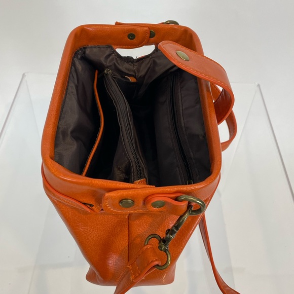 ORANGE CLUTCH CROSSBODY BAG - Picture 4 of 11